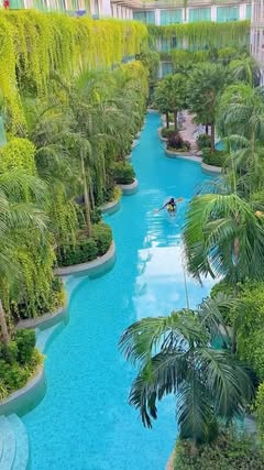 Are you looking for a unique, yet reasonably priced hotel for your Thailand vacation? Well, imagine kayaking to breakfast from your $55 a night hotel room in Phuket, Thailand.

Not only are there two pools on the property, but it's also a beachfront 