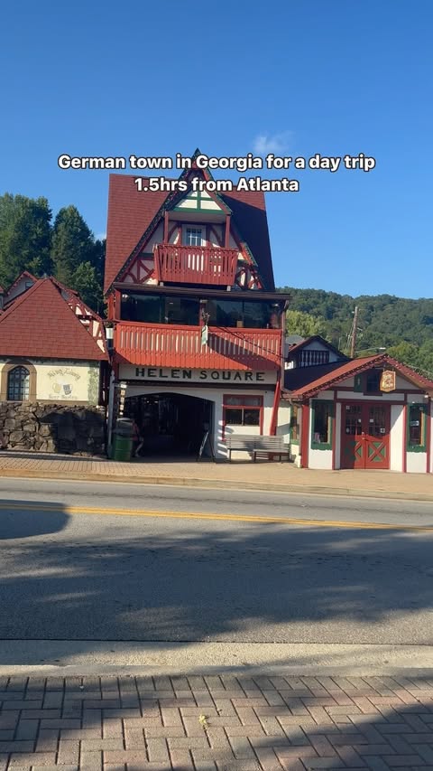 GERMAN TOWN 1.5HRS FROM ATLANTA 🥨🍻🗻

Are you looking for a German escape…but in Georgia? You’re in luck. Helen is a mountain town in north Georgia, known for Bavarian-style buildings.
 
Follow @a.better.experience for more things to do in Atlanta 