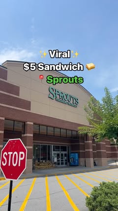 If you want an affordable, quick and easy fast bite to eat , you gota try out the viral @sprouts $5 sandwiches 🥪
You get to choose your protein and customize it plus adding a water and chips is only $1 more.
My sandwich was made as soon as I ordered