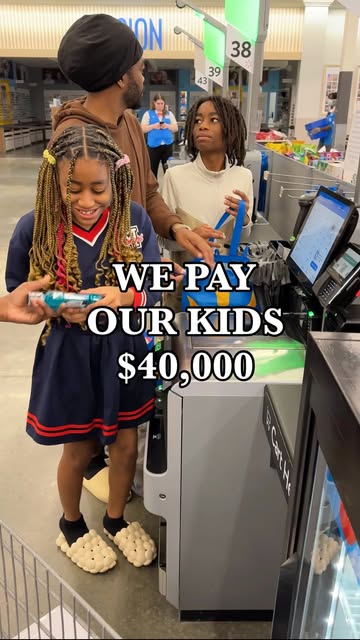 We pay our kids $40,000 a year and we’re teaching them how to manage and spend it wisely. They are required to put a percentage into savings as well as allocate $60 a month for hygiene products. We’ve been doing this for a little over a year and I’m 