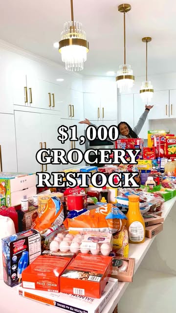 Sorry for the wait! $1,000 grocery restock! First restock in my new kitchen and I hope you guys love it just as much as I do!