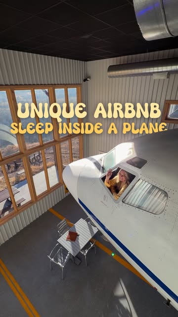 Don’t miss out on your opportunity to sleep inside a plane with 10 of your closest friends!! 🤯 #airbnbpartner 

I’m positive this is the most unique @airbnb in Texas right now! Comment “PLANE” to check it out for yourself. 👀 

This three story trav