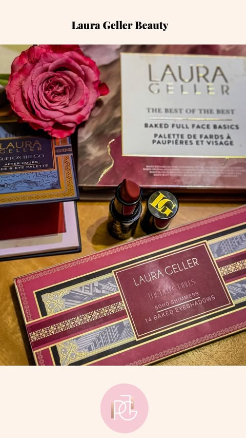 A quick glam moment with my @lauragellerbeauty @laurajgeller favorites that make getting ready feel easy.

Products used:
▪️All Day Shimmer Eye Kit
▪️Shadow Skills Brush Set
▪️Glam on the Go Face and Eye Palette
▪️Italian Marble Lipstick Duo

🛍️Shop