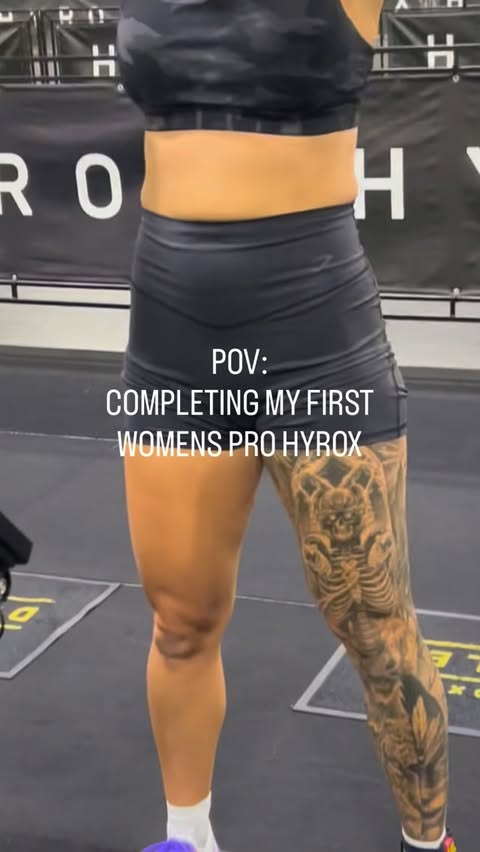 HUMBLED.But will do it again…and again. @hyroxamerica something about challenging yourself through discomfort is addicting…#hyroxperformancecoach #hyroxtraining #mysportishyrox #hyrox #hyroxworld #hyroxathlete 
…
My first Pro race ✅#hyroxatlanta2025