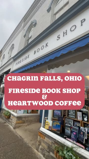 For my book and coffee lovers 📚☕️ a great way to spend an afternoon is a stop by @firesidebookshop and @heartwoodcoffee and then enjoying the area and the falls🌳 Fireside is a lovely old-fashioned, mom-&-pop bookshop since 1963 offering 3 floors fi
