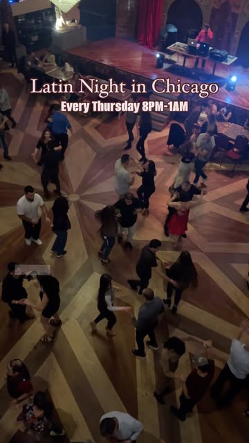 $10 before 9PM, $15 after 🎟️ Every Thursday! 

@alhambrachicago hosts a great Latin night in Chicago for all dance levels and ages. The DJs play salsa, bachata, Cumbia, mambo, cha cha & reggaeton! 💃🏽 Dress to impress, meet new people, dance the ni