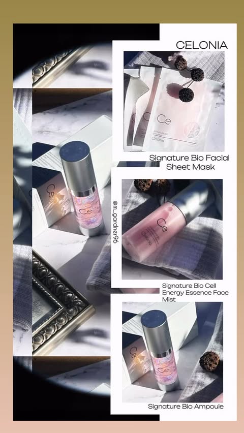 Weekend self-care starts here ✨

I start with the CELONIA Signature Bio Facial Sheet Mask, follow with the Signature Bio Cell Energy Essence Mist, and finish with the Signature Bio Ampoule for the ultimate glow. #PremiumAntiaging #StemCellSkincare #c