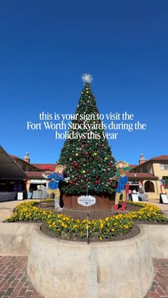 STOCKYARDS RODEO RINK IS NOW OPEN!⛸️❄️🤠🎄

It’s officially Christmas time at the @fortworthstockyards! 🐂 love a good trip to Fort Worth no matter what time of the year but seeing it decked out for the holidays may be my favorite season yet!🎄🥹 Gra