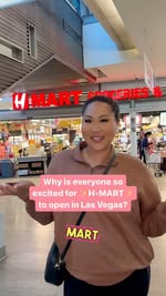 Consider me an @hmartofficial ✨influencer✨ lolol 😜💀

H-Mart is a popular Korean grocery store set to open their first Nevada location early next year on Sahara & Decatur! 

They have an extensive selection of traditional Asian, international, and e