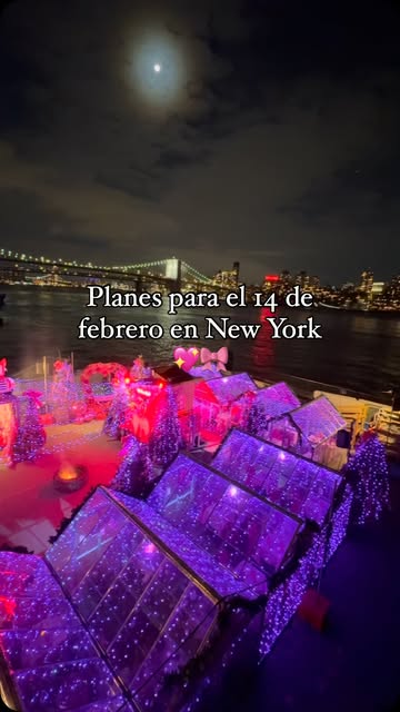 Ya tienes planes para el 14?💞🎀
Las entradas las puedes comprar en el website. @pinkpiernyc 
Hay varias opciones, van desde 17$ a 550$(para 10 personas). Algunas incluyen comida y otras solo in bebida complementaria.

✅Pet friendly 
✅90 minutos desd