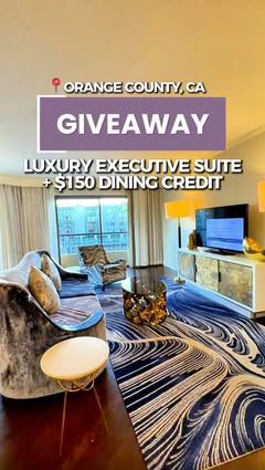 𝗢𝗥𝗔𝗡𝗚𝗘 𝗖𝗢𝗨𝗡𝗧𝗬 🍊𝗘𝗫𝗘𝗖𝗨𝗧𝗜𝗩𝗘 𝗦𝗨𝗜𝗧𝗘 𝗦𝗧𝗔𝗬𝗖𝗔𝗧𝗜𝗢𝗡 + $150 𝗗𝗜𝗡𝗜𝗡𝗚 𝗖𝗥𝗘𝗗𝗜𝗧 🏨✨🍽️

We’re partnering with @avenueoftheartshotel and @silvertrumpetrestaurant to give one winner a:

✅ 1-night stay in an Executive Sui