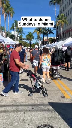 Sundays on Lincoln Road in Miami Beach ☀️ 

The Antique & Collectible Market is back (select Sundays through spring) + the Farmers Market is here every week.

Have you been?