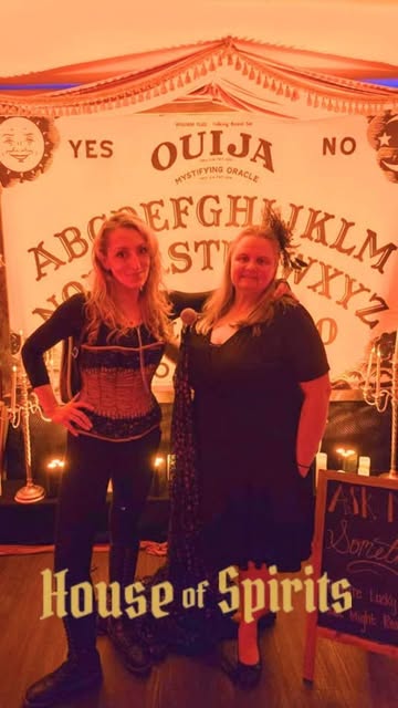 👻 Step into the shadows at @houseofspiritssoiree—a haunted evening where ghostly whispers & vintage cocktails collide at the eerie @thenocturnetheatre in Glendale. Wander through candlelit halls & uncover tales of restless spirits, mystical appariti