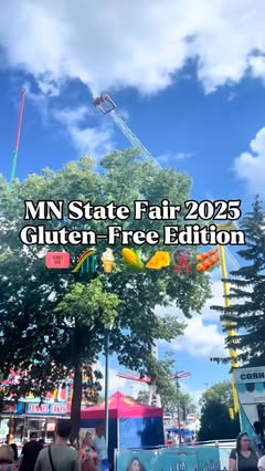 MN State Fair 2025 🤝 Celiac Sweetie

Come along as I hunt down the best gluten-free eats at the @mnstatefair 😋🎡🍏🎢🌽🎟️🍦🥓

✨ My Top 3 GF picks of 2025:
📍 Auntie M’s cheese curds (duh — with sriracha ranch!)
📍 Auntie M’s corn dog 🌭
📍 Granny’