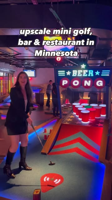 new upscale mini golf, bar and restaurant in Minnesota 

@puttshack just opened a location in Edina at the Southdale Center. This spot features tech-infused, indoor mini golf, a full service bar and restaurant.
•
•
#edinamn #minnesota #puttshack #gol