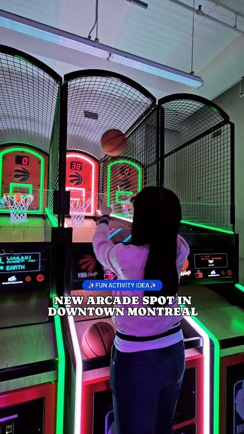 ✨️ NEW Arcade Spot in Downtown Montreal 🕹 // If you're looking for an activity idea or a cute date night, Montreal's got a new entertainment center added to your list! 🙌

Playbox is located inside Centre Eaton in Downtown MTL with over 80 machines 