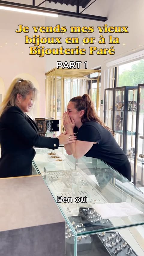 J’AI VENDU MES VIEUX BIJOUX EN OR !!! 😱 Encore *sous le choc* du prix que j’ai eu à la @bijouteriepare 💰💎 C’est quoi votre guess? 🤑

🎥 @dangx1000 et 🙋🏻‍♀️

#bijouteriepare #repentigny #cashforgold #bijouterie #bijouteriemontreal #montreal #or 