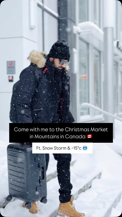 Heading to the Christmas Market in Banff, Alberta 🇨🇦

Heading to the Mountains in a snowstorm with my @solgaard Backpack & Carry on. Braving the snowstorm, but traveling light and smart with Solgaard. Built for any adventure, in any weather. 

Solg