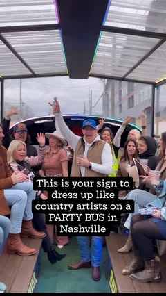 We had a blast with @honkytonkpartyexpress!  I’ve never been on a Nashville party bus before, so 👏 much 👏 fun 👏!!! Favorite things were of course cranking our favorite songs and dancing on the benches, and our bus bartender/DJ/videographer/photogr