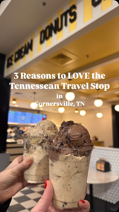 3 reasons to LOVE the Tennessean Travel Stop in Cornersville, TN! Make sure to take Exit 22 on I-65 and take a rest at the gorgeous @tennesseantravelstop 🚛 They have everything you need & more for your perfect road trip pit stop! 🛞
•
•
•
#tennessea
