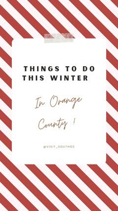 Things to do in Orange County! @winterfestoc is back at the OC fairgrounds now until January 7th! (On select dates) There is something for all ages here! You can go ice tubing, ice skating, go on the carnival rides, turn into an elf for a day in the 