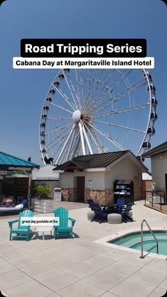 🌟 Day 13 of our road tripping series: Celebrating Father’s Day with Kurt was pure bliss! 🚗💼

We kicked off at Margaritaville Island Resort with a relaxing cabana day—swimming, lounging, and enjoying a delicious lunch. @margaritavilleislandhotel 🌴