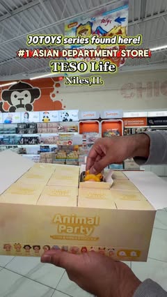 TESO Life — your one-stop Asian department store filled with collectibles, snacks, and fun finds! 🛍️ Selected JOTOYS series are 25% off right now, so it’s the perfect time to grab your favorites!

🔥Mention this video with any purchase (no minimum) 