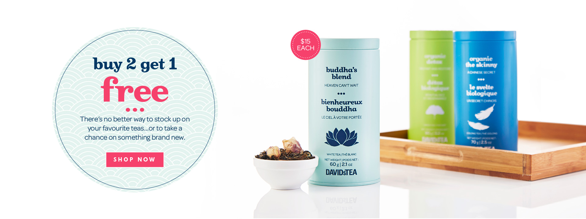 DAVIDsTEA - Buy Loose Leaf Tea Online