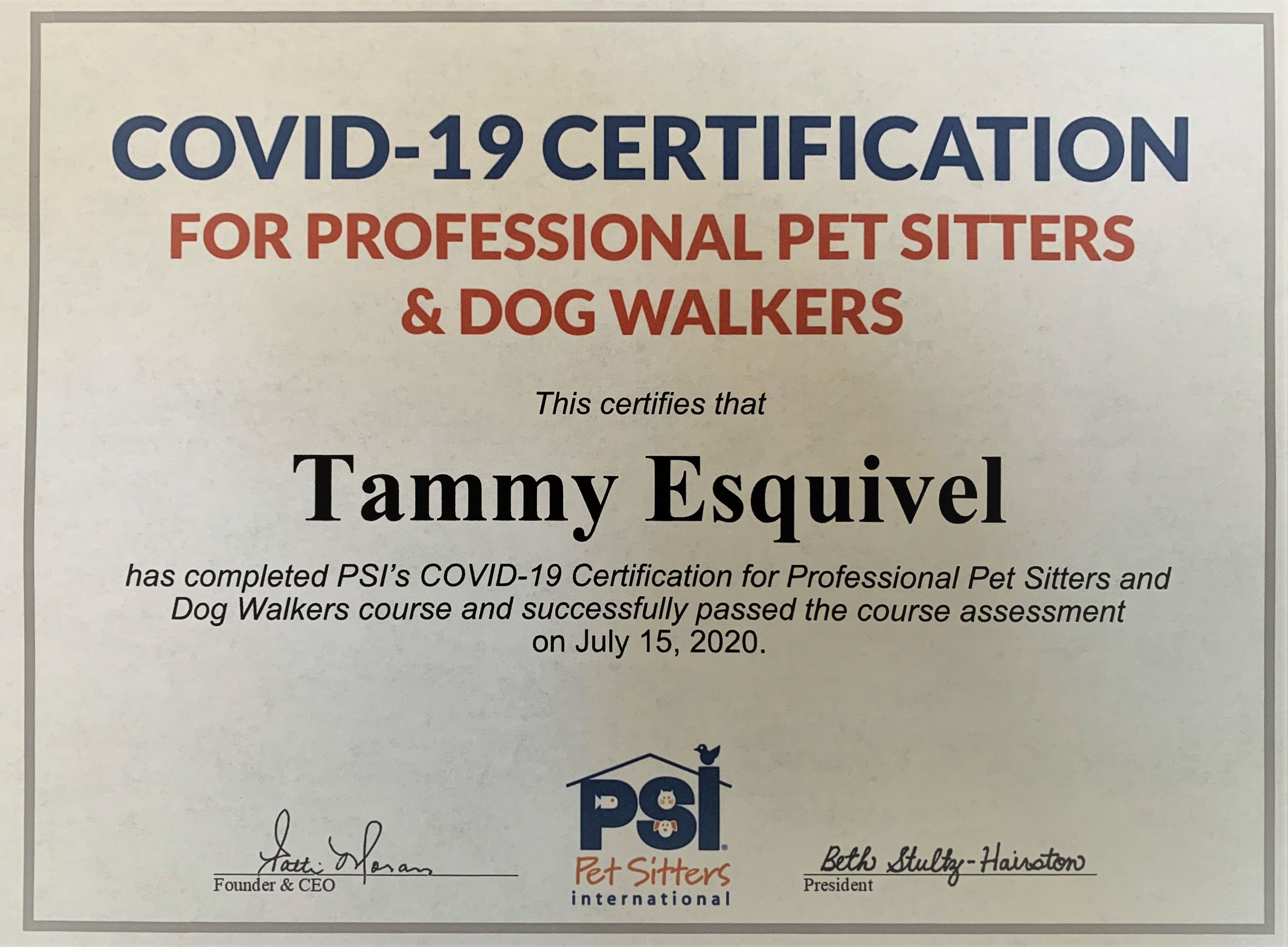 Home Baileys Bark Pet Care Services