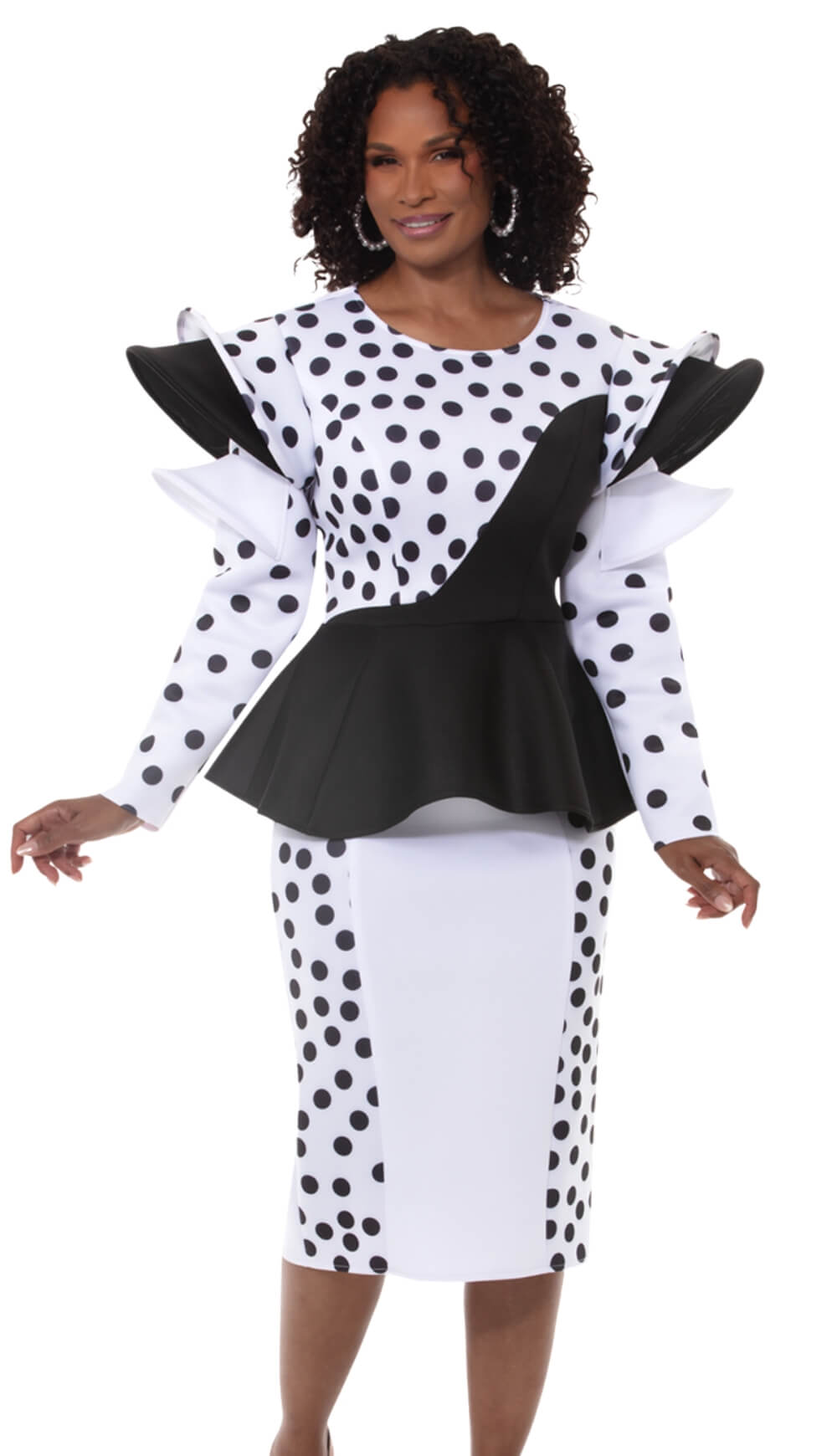 Lisa Rene women's church suits with matching hats