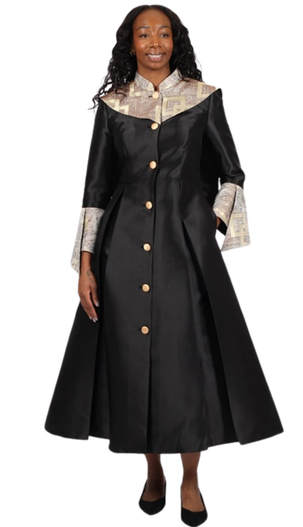 Silver Preaching Robe Womens Church Robes