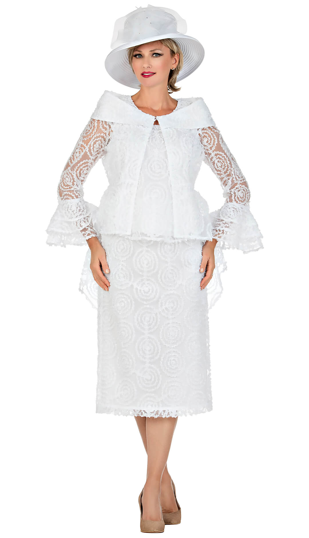 Giovanna Church Suit S0736C-Berry main image 1