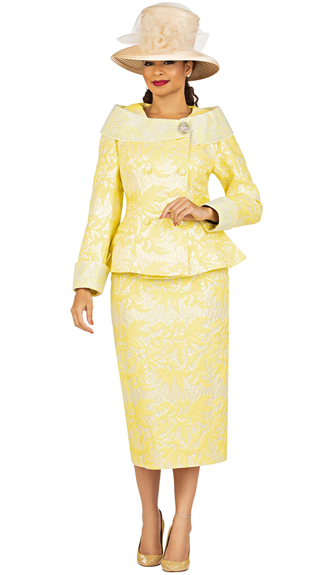 Giovanna Church Suit G1154-Mint main image 1