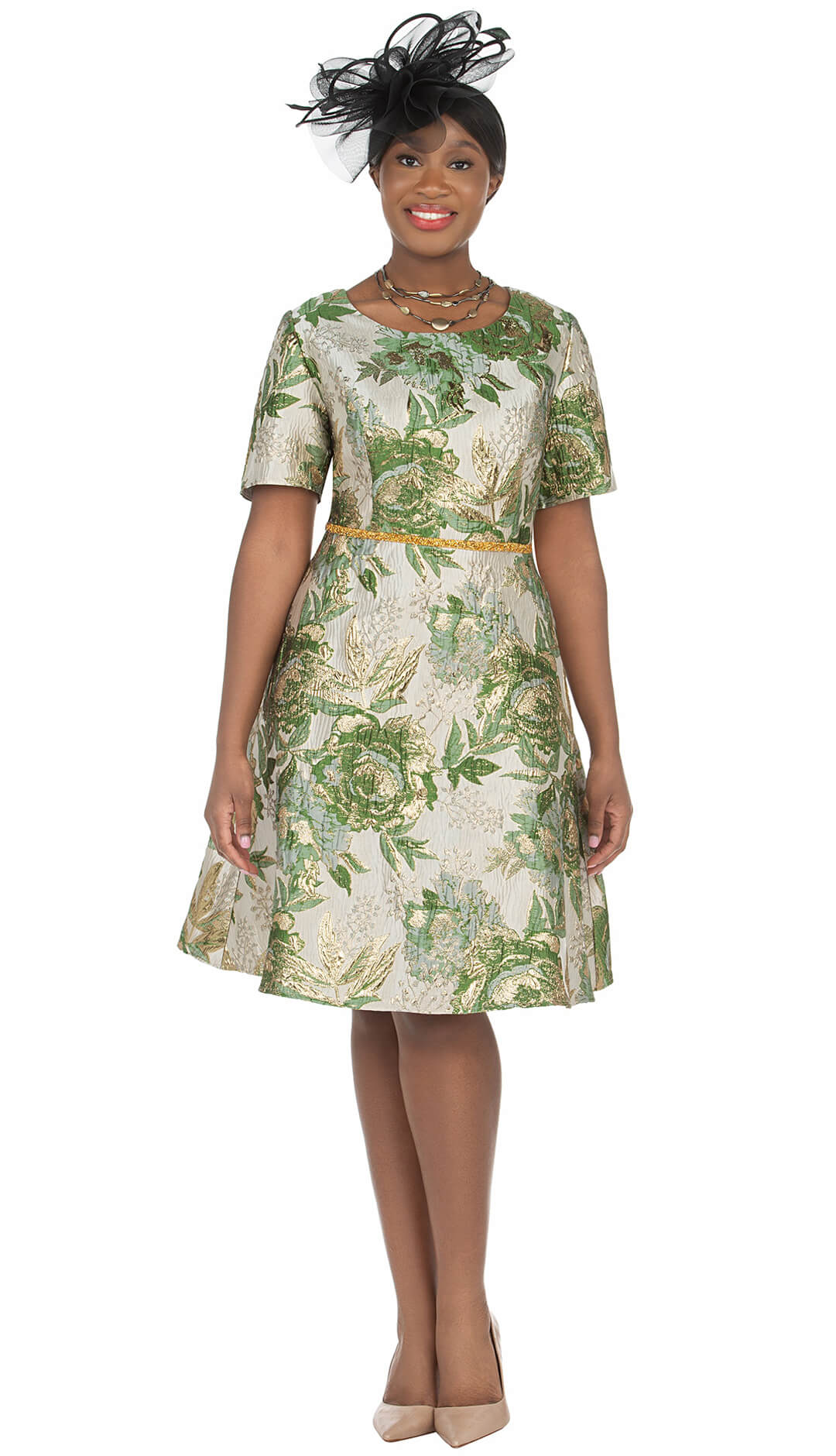 Giovanna 1529-WHT Church Dress main image 1