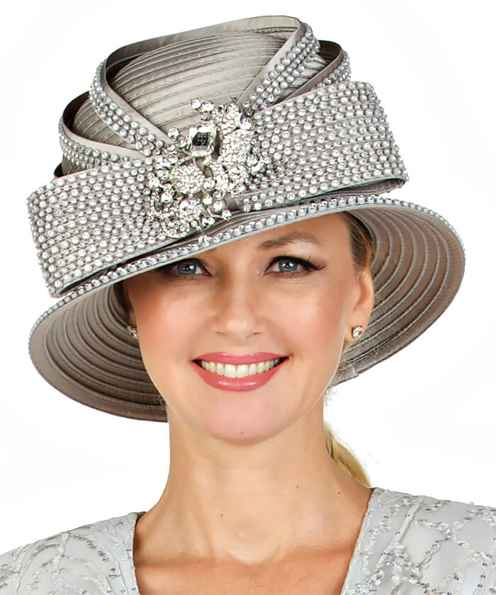 Giovanna Church Hat HG1304-Gold