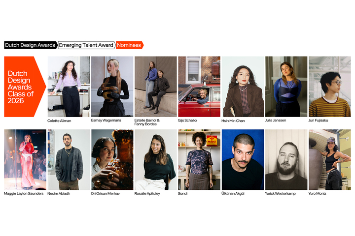 Nominees Dutch Design Awards