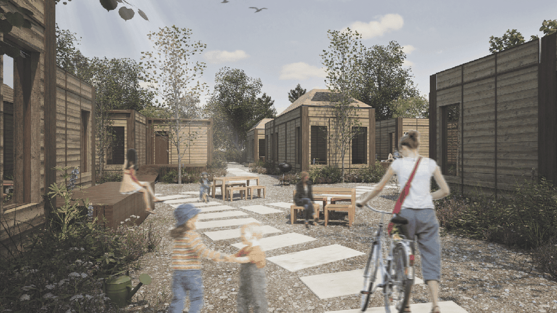 MOD[us] | Refugee housing exterior