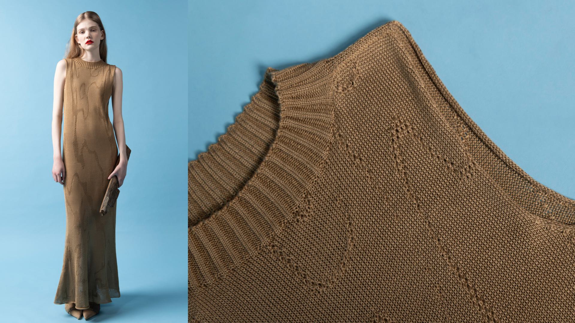 Shipwreck-dress; made from 17th century shipwreck