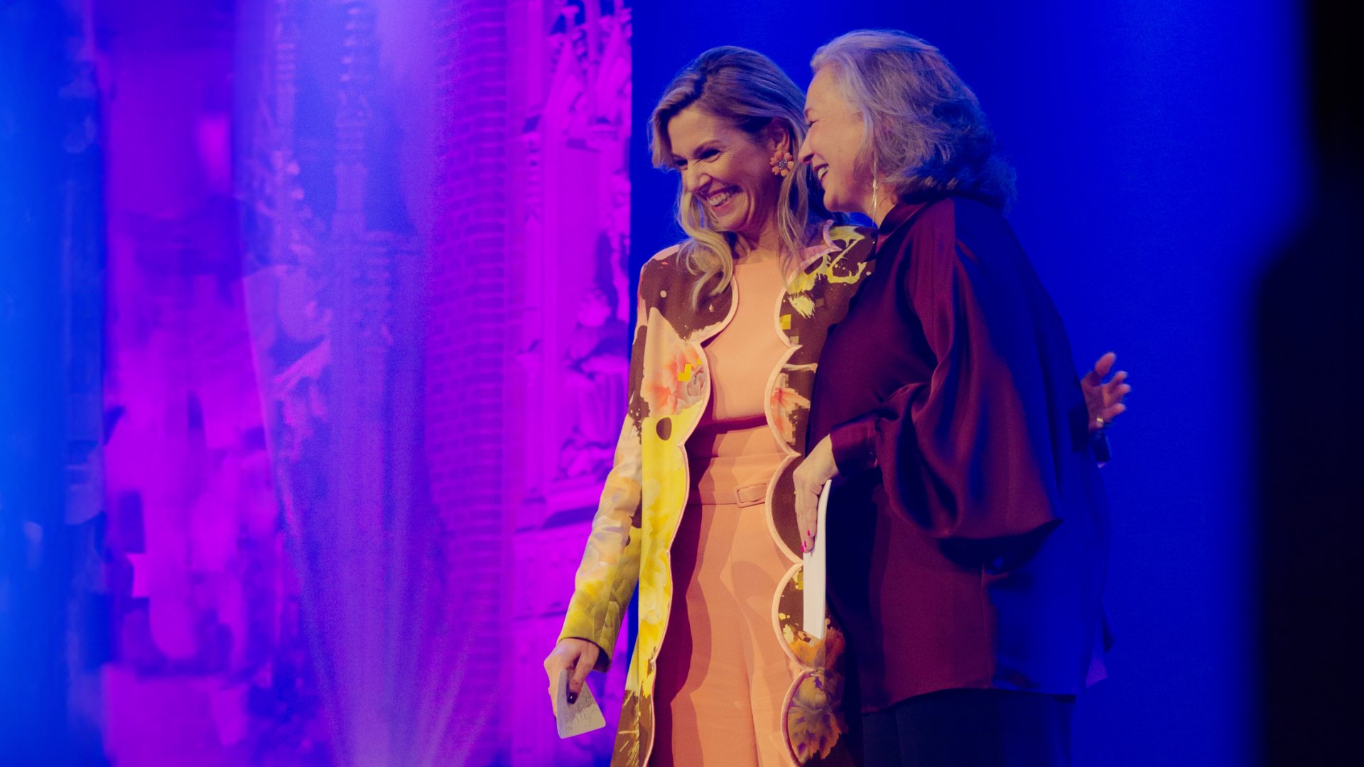 Queen Máxima of the Netherlands Stylishly Transforms Her Daytime Suit Into an Evening Gown