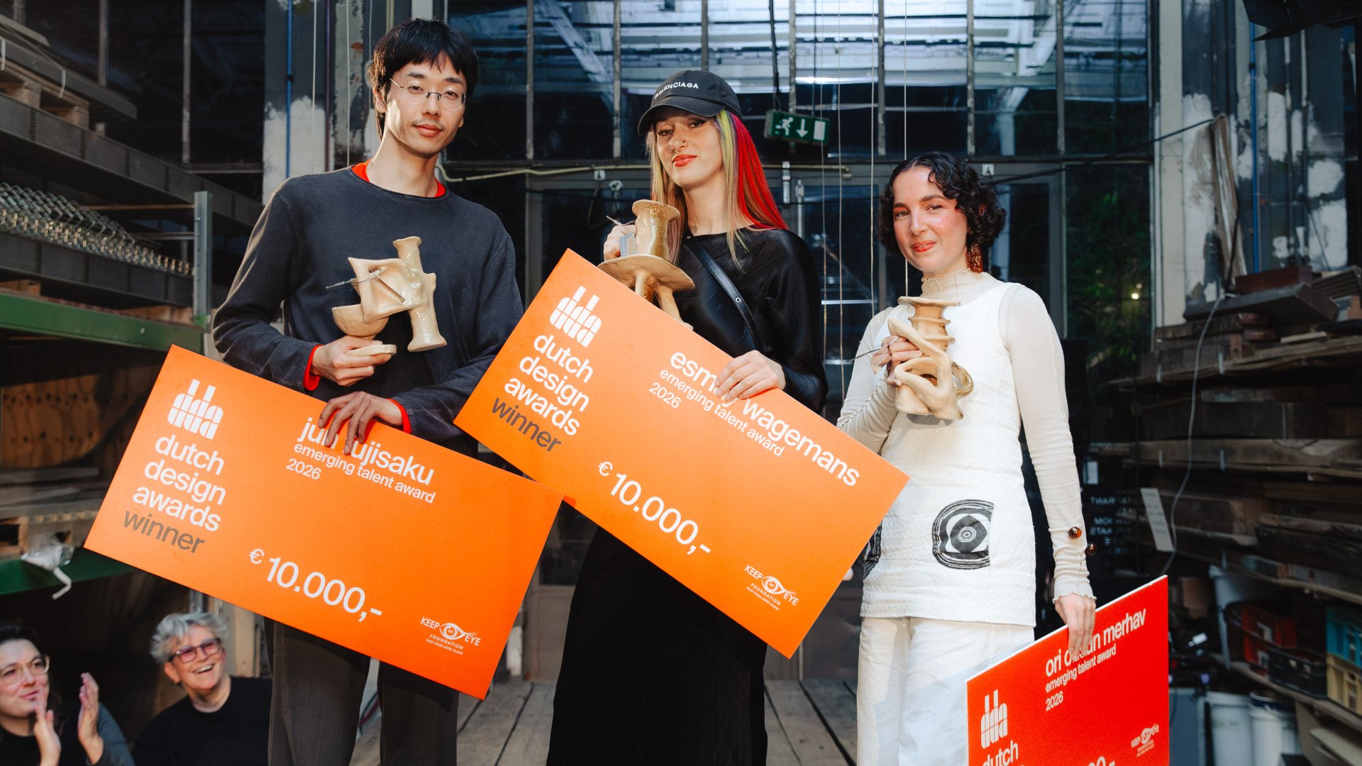 Dutch Design Awards announces three Emerging Talents as winners of 2026