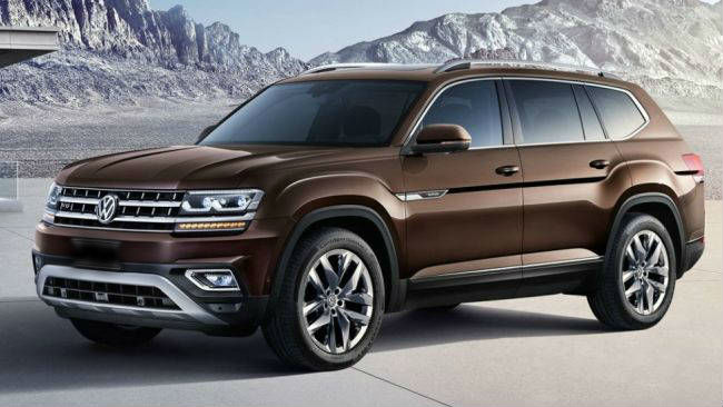 Volkswagen atlas характеристики