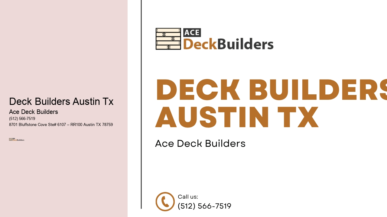 Deck Builders Austin Tx