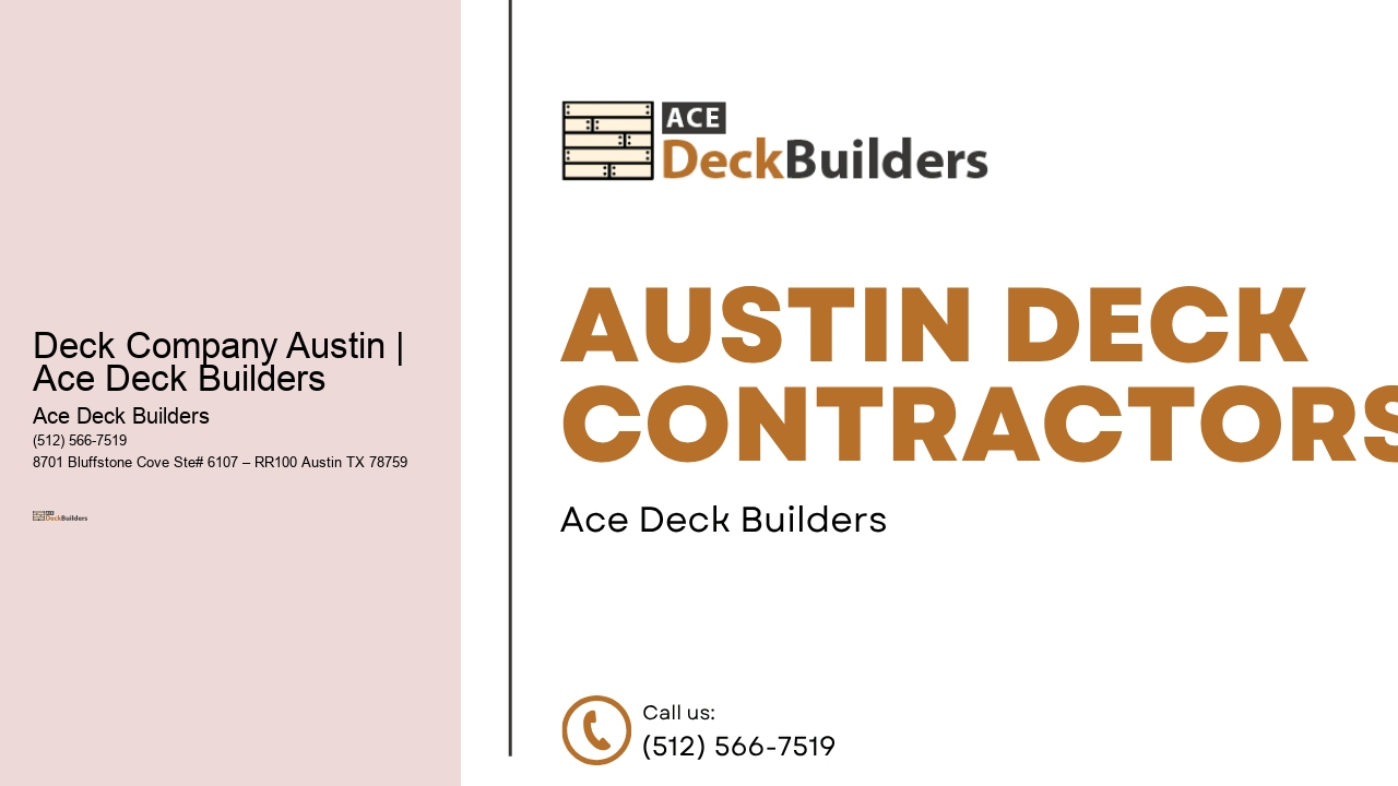 Deck Company Austin | Ace Deck Builders