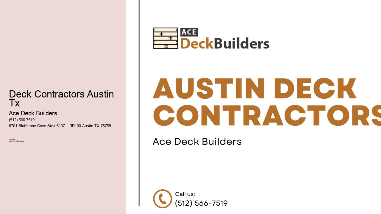 Deck Contractors Austin Tx