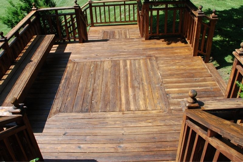 laying decking