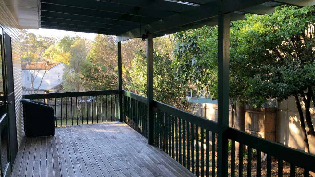 building a ground level deck