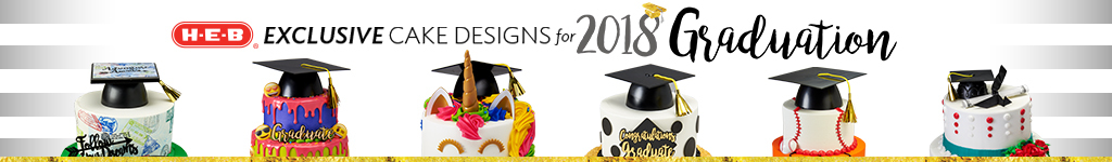 H-E-B Graduation Products for Cake Decorations