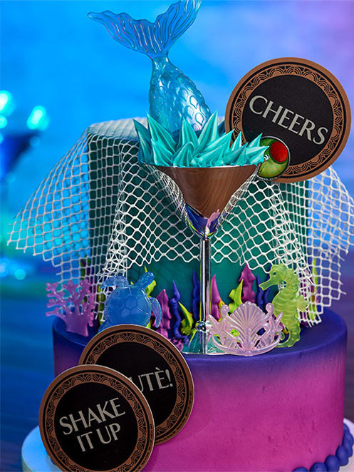 Mermaid Cheers Cake