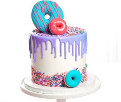 Drip Cake And Donut Top