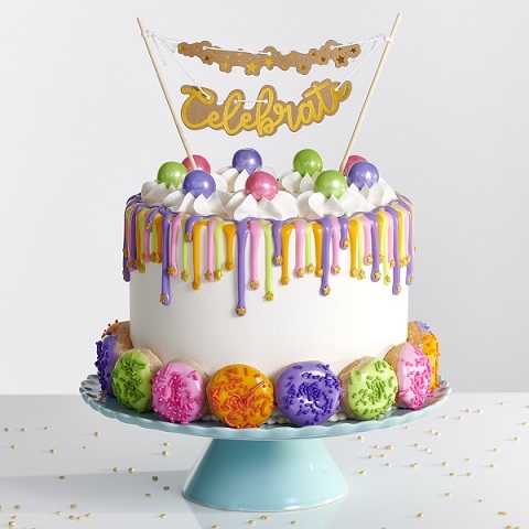 Celebrate Good Times Cake Design
